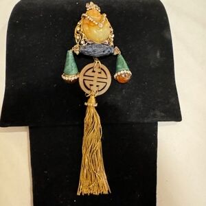 IRADJ MOINI rare vintage pin.